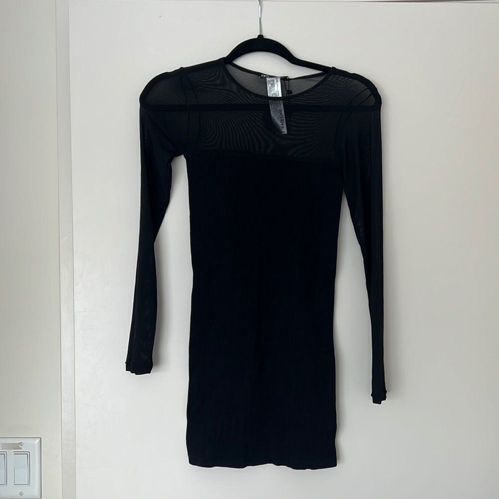 Zara Seamless Tulle Dress